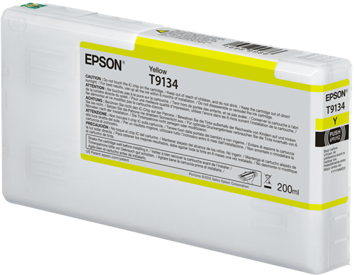 Original Epson T9134 (C13T913400) Gelb Tintenpatrone