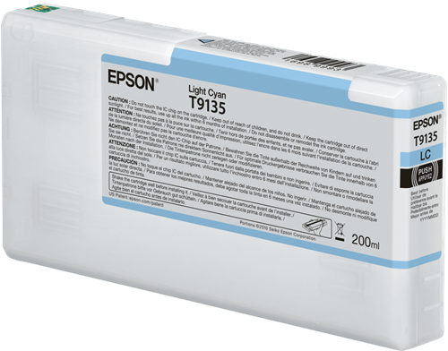 Original Epson T9135 (C13T913500) Light Cyan Tintenpatrone