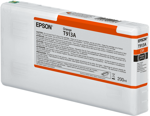 Original Epson T913A (C13T913A00) Orange Tintenpatrone