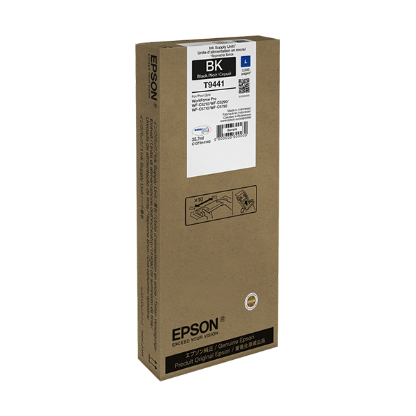 Original Epson T9441 (C13T944140) Druckerpatrone Schwarz