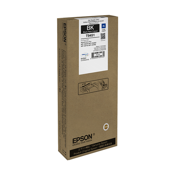 Original Epson T9451 (C13T945140) Druckerpatrone Schwarz
