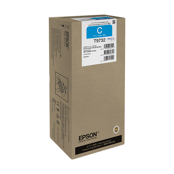 Original Epson T9732 (C13T973200) Druckerpatrone Cyan