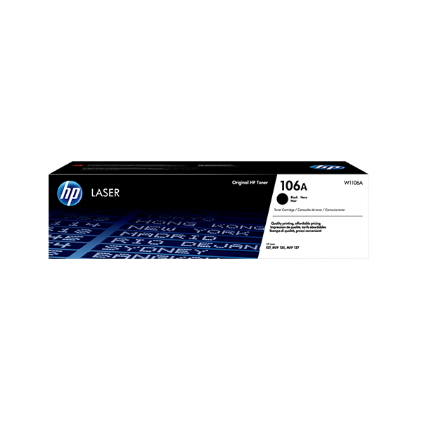 Original HP 106A / W1106A Toner Schwarz