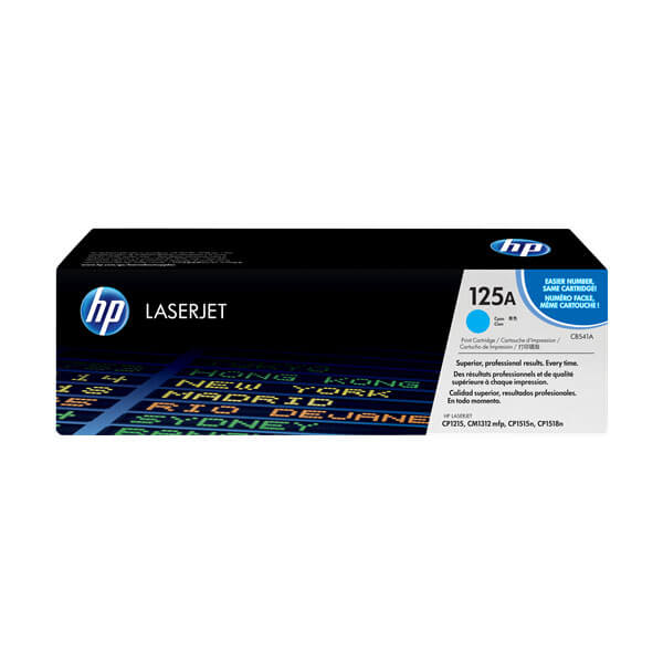 Original HP CB541A (125A) Toner Cyan