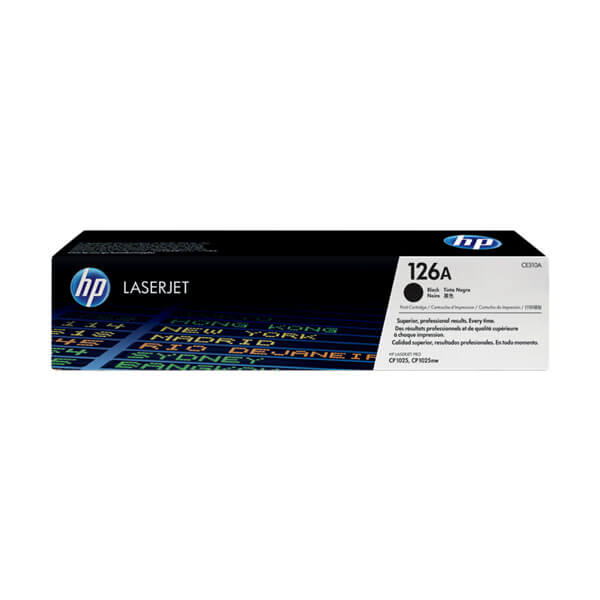 Original HP CE310A (126A) Toner Black