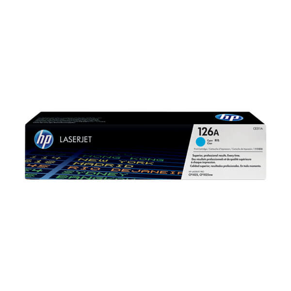 Original HP CE311A (126A) Toner Cyan