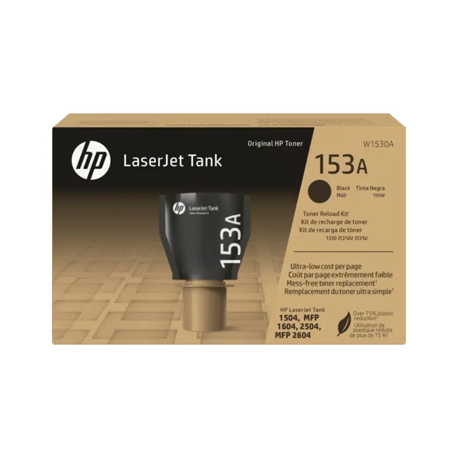 Original HP 153A Toner Schwarz (W1530A) LaserJet Tank Toner-Nachfüllkit