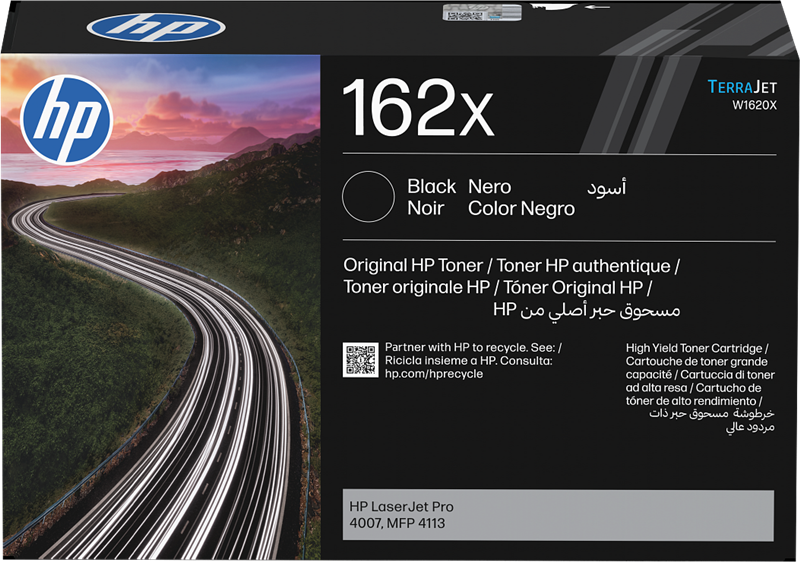 Original HP 162X / W1620X Toner Schwarz