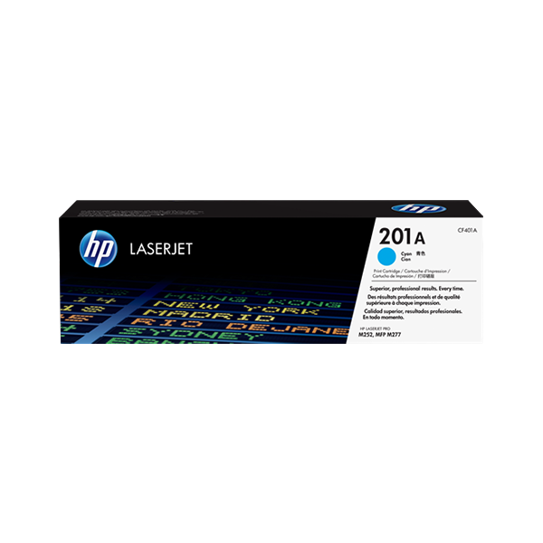 Original HP CF401A / 201A Toner Cyan