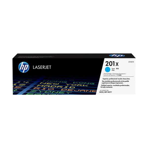 Original HP CF401X / 201X Toner Cyan