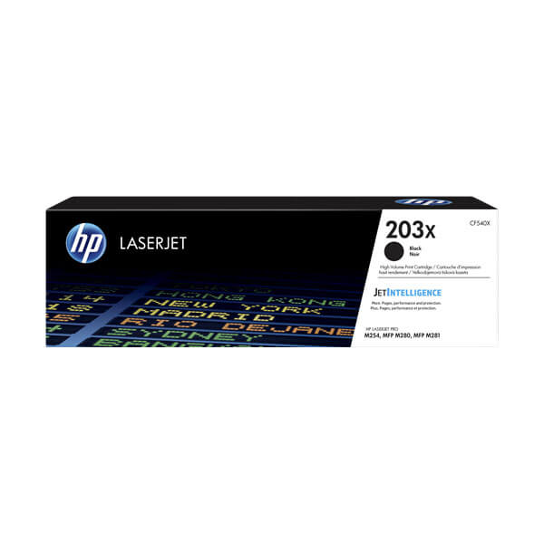 Original HP CF540X / 203X Toner Black