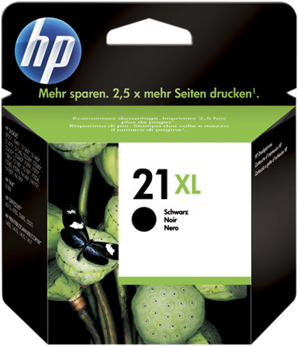 Original HP 21 XL (C9351CE) Tinte Black