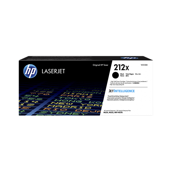 Original HP 212X (W2120X) Toner Schwarz