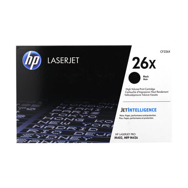 Original HP CF226X / 26X Toner Black