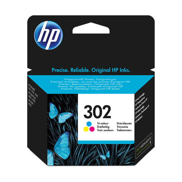 Original HP 302 (F6U65A) Tinte Color