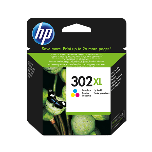 Original HP 302 XL (F6U67AE) Tinte Color