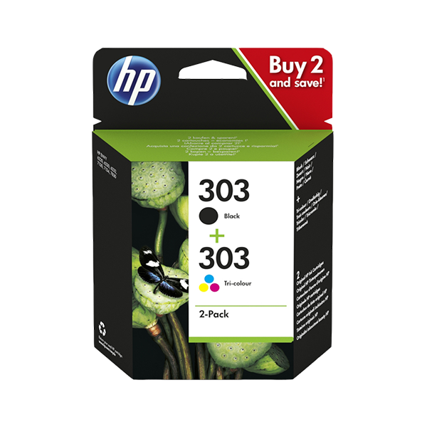 Original HP 303 (3YM92AE) Druckerpatronen Multipack