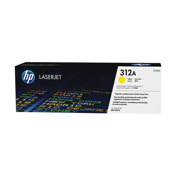 Original HP CF382A (312A) Toner Yellow