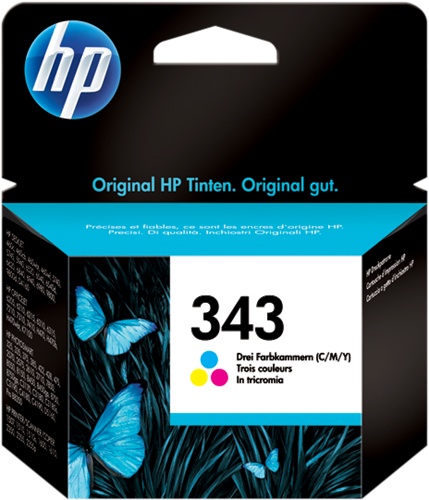 Original HP 343 (8C8766EE) Tintenpatrone Color
