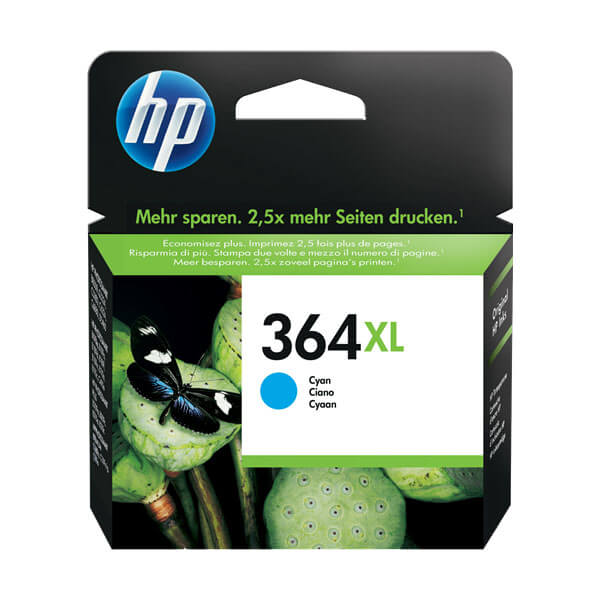Original HP 364XL (CB323EE) Tinte Cyan