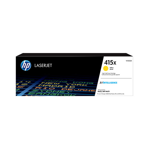 Original HP 415X (W2032X) Toner Yellow