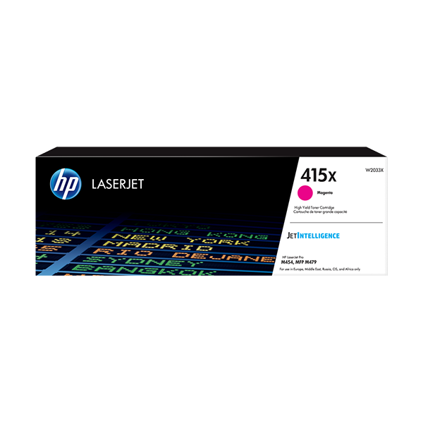 Original HP 415X (W2033X) Toner  Magenta