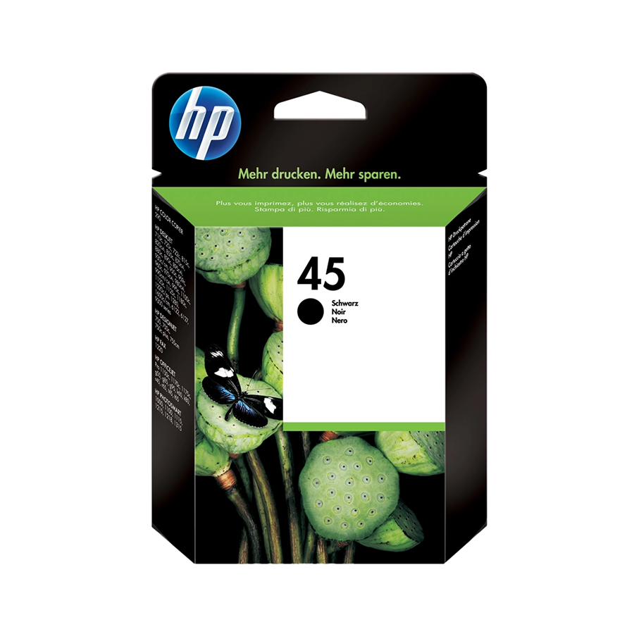 Original HP 45 Druckerpatrone Schwarz (51645AE)