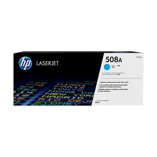 Original HP CF361A / 508A Toner Cyan