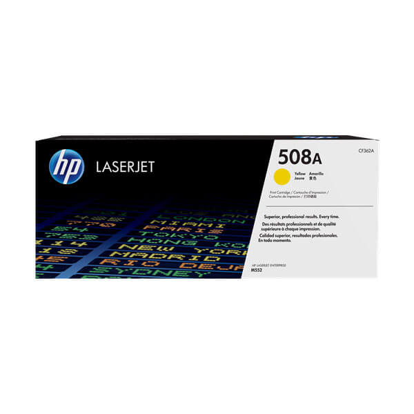 Original HP CF362A / 508A Toner Yellow