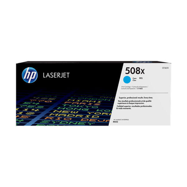 Original HP CF361X / 508X Toner Cyan