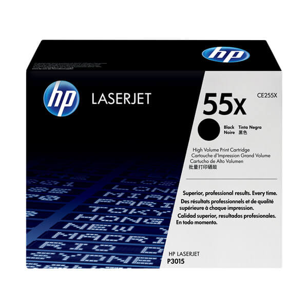 Original HP CE255X (55X) Toner Black