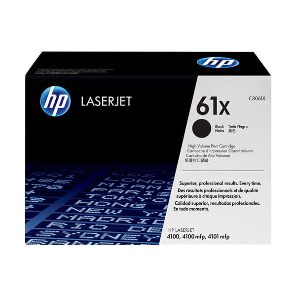 Original HP C8061X (61X) Toner Black