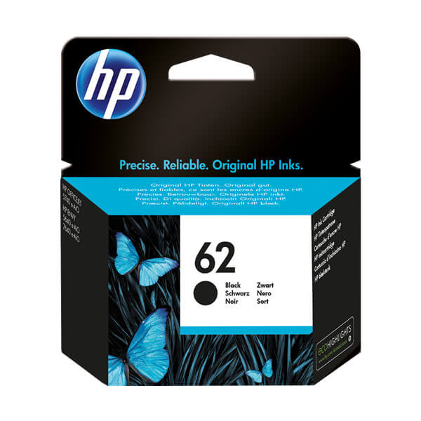 Original HP 62 (C2P04AE) Tinte Schwarz