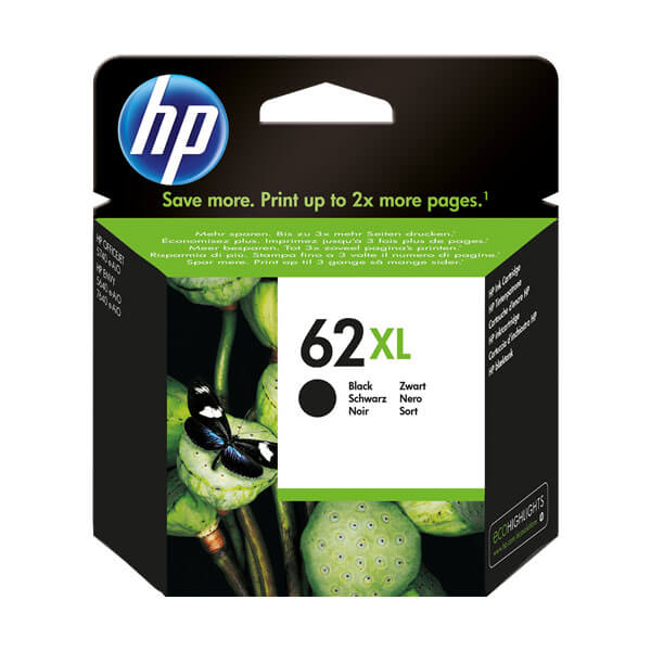 Original HP 62 XL (C2P05AE) Tinte Schwarz