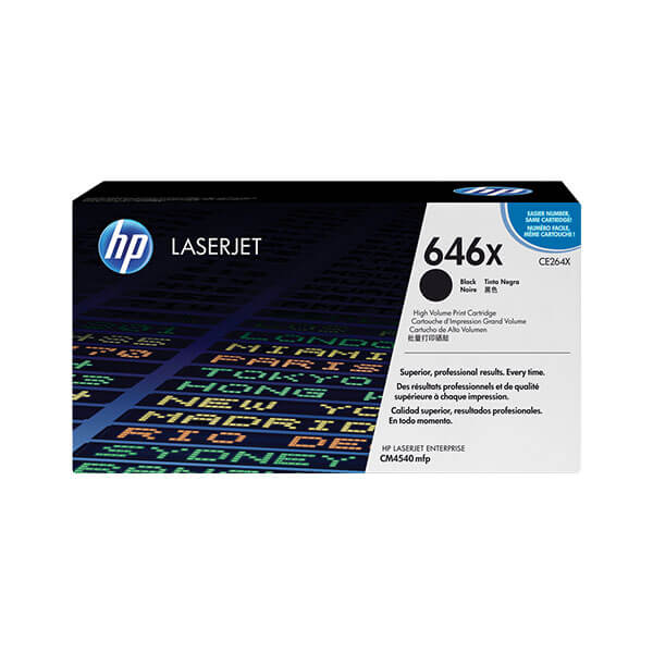 Original HP CE264X / 646X  Toner Black