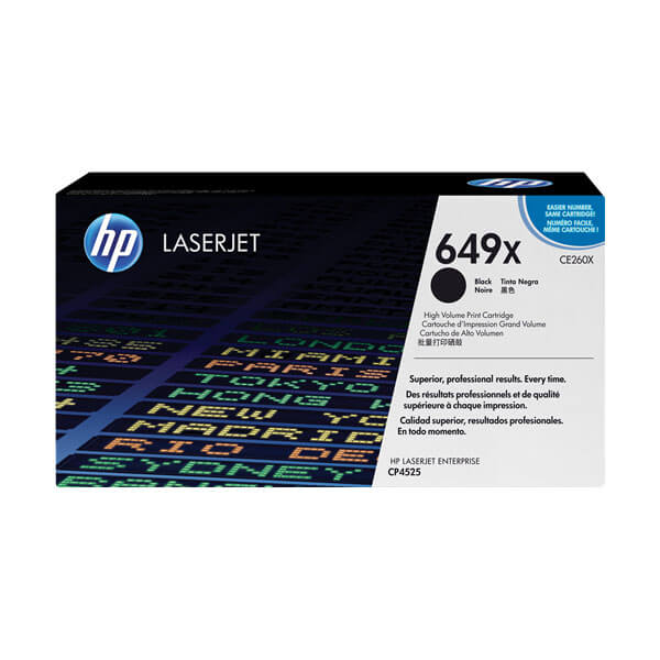 Original HP CE260X (649X) Toner Black