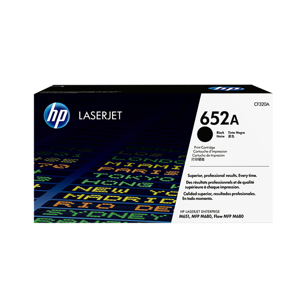 Original HP 652A (CF320A) Toner schwarz