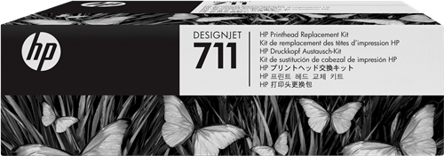 Original HP 711 Druckkopf Schwarz / Cyan / Magenta / Gelb (C1Q10A)
