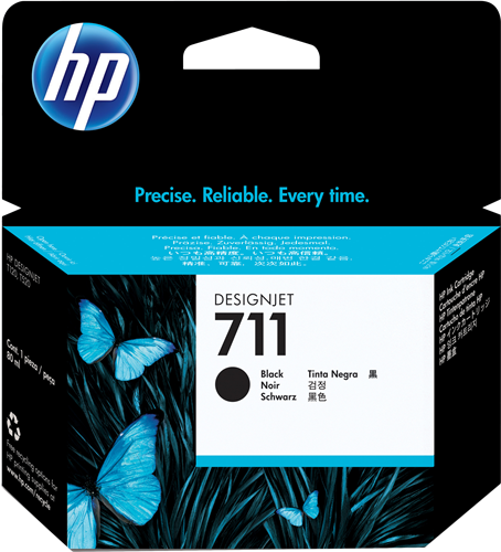 Original HP 711 XL Schwarz Tintenpatrone (CZ133A)