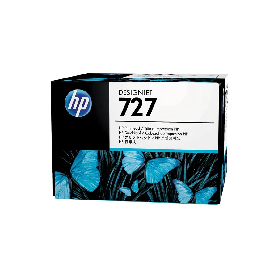 Original HP 727 Druckkopf Schwarz / Cyan / Magenta / Gelb (B3P06A)