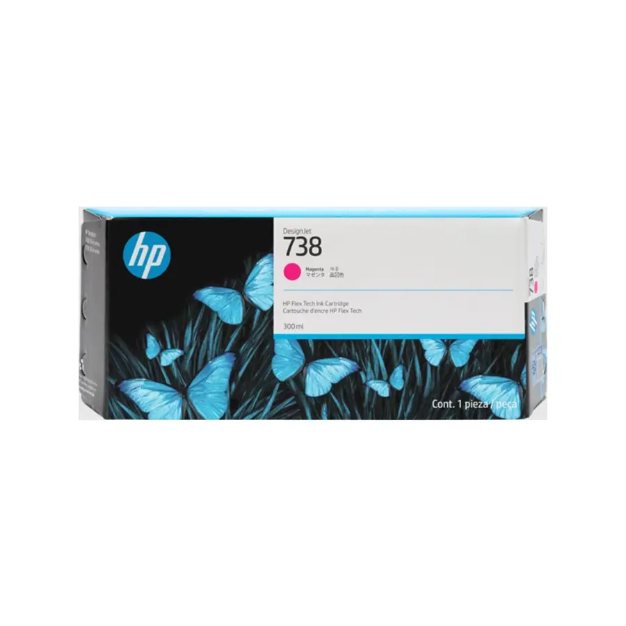 Original HP 738XL Druckerpatrone Magenta (676M7A)