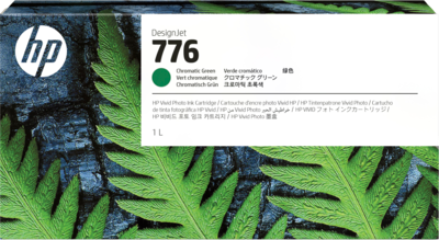 Original HP 776 Chromatisches Grün Tintenpatrone Chromatic Green (1XB03A)