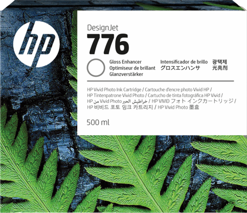 Original HP 776 Gloss Enhancer Tintenpatrone Gloss Enhancer (1XB06A)
