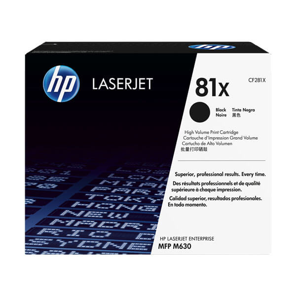 Original HP CF281X / 81X Toner Black