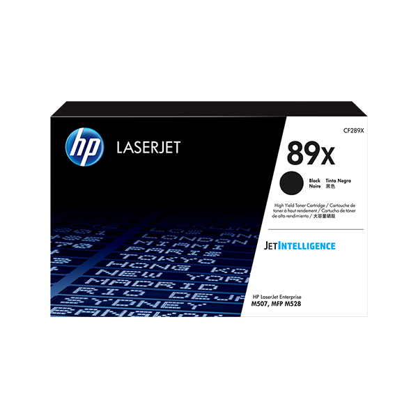 Original HP 89X (CF289X) Toner Schwarz