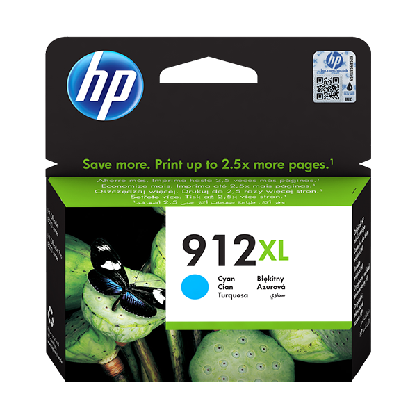 Original HP 912 XL (3YL81AE) Druckerpatrone Cyan