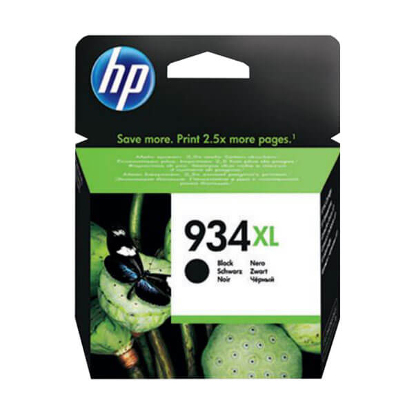 Original HP 934XL (HP C2P23AE) Tinte Schwarz