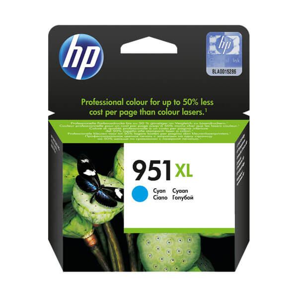 Original HP 951XL (CN046AE) Tinte Cyan