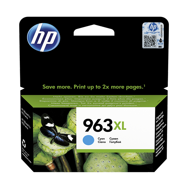 Original HP 963 XL (3JA27AE) Druckerpatrone Cyan