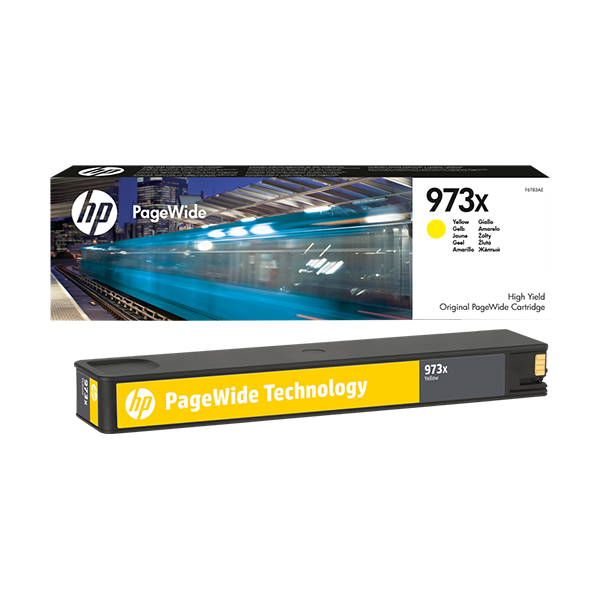 Original HP 973X (F6T83AE) Druckerpatrone Yellow